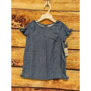 NEW GenuineKids from OshKosh toddler Sz 3t short sleeve denim dress